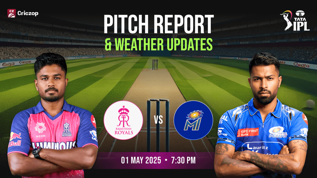 RR vs MI Pitch Report